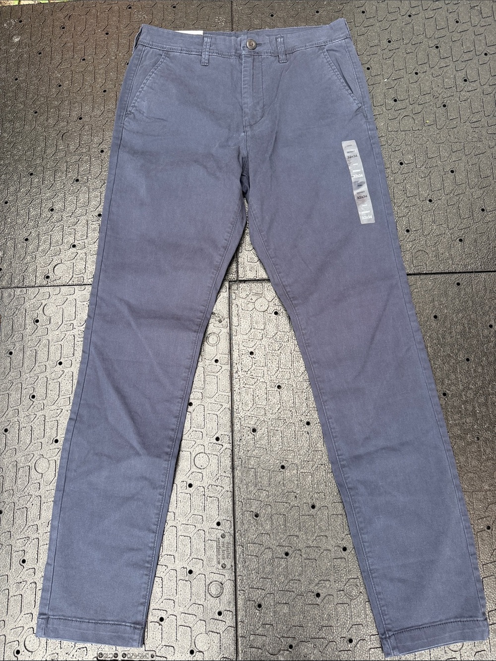 NWT Aeropostale Skinny Stretch Skinny Stretch Pants Blue Waist 32